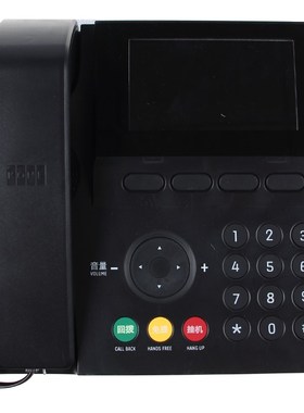 通力电梯KCE黑色对讲主机监控室主机KM51621859G07/G09全新