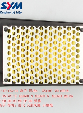 三阳 XS125T-16C fiddle XS110T-B 听你 空气滤芯 空气滤清器 原