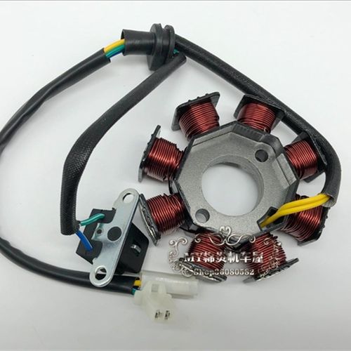 适用于通用于赛驰QS110磁电机定子/线圈总成/磁电机线圈/点火线圈