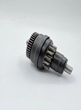 适用铃木UZ110乐至QS110T-2丽至UR110T小海豚马达头电启动马达齿