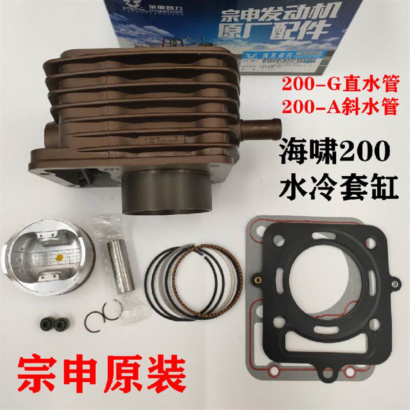 原装宗申发动机 宗申海啸150 200水冷发动机 200-G-A 套缸自动款