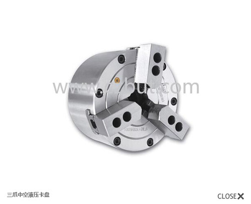 常州比优特BYT三爪中空液压卡盘BK160KY,BK200KY,BK250KY