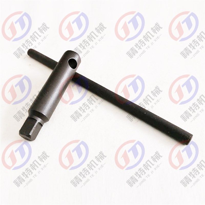 三/四爪卡盘配件卡板棒扳手加粗加长四方手柄12/14 机床附件 淬火