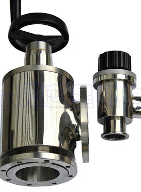 高真空挡板阀(手动)GD-J160(碳钢)