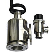 手动 J150 高真空挡板阀 碳钢