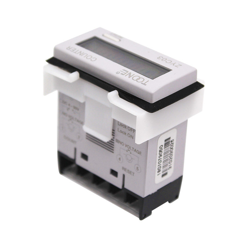 卓一ZYC03-8L 8ALLCD数显小型电子计数器无电压 220V输入8位数