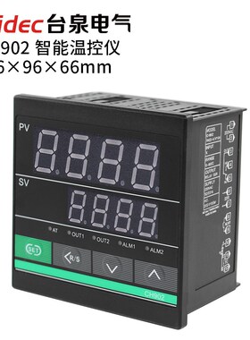 台泉tqidec智能数显温控器CH902FK02-M*AN多信号输入PID调节控制