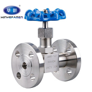 40P 25P 不锈钢法兰针型停止阀 法兰针型阀DN15 J48W 16P