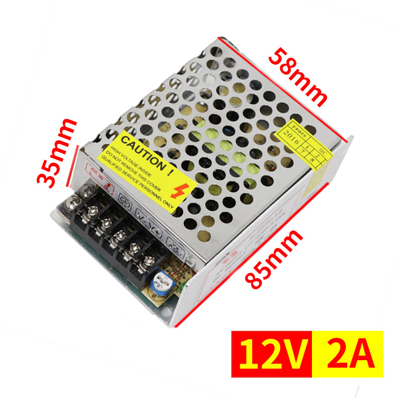 直销LED12V24V2A 开关电源直流稳压转换开关 交流转直流变压器