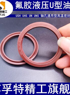 UN/USH40/45/48/50/53/55/56/58/60/63/65*5*6高温氟胶油封密封圈