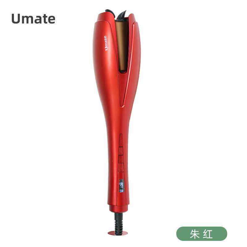 新款玫瑰型卷发器全自动螺旋红外线液晶懒人卷发棒卷发器大卷