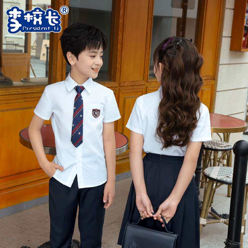 李校长小学校服幼儿园园服班服毕业服儿童英伦风夏装套装