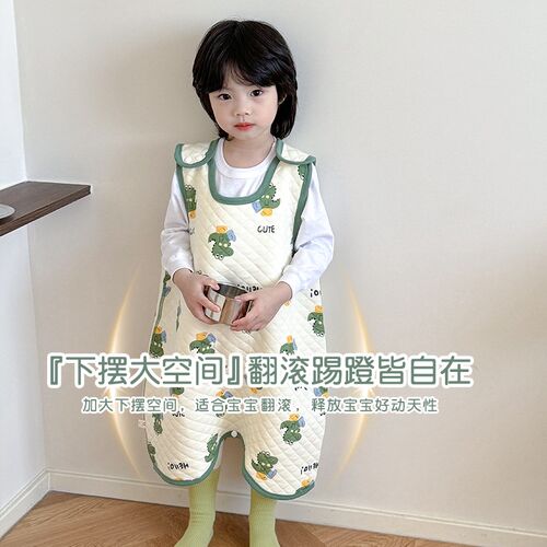 宝宝睡觉护肚子婴儿防踢被神器春秋肚兜儿童护肚围防着凉肚脐