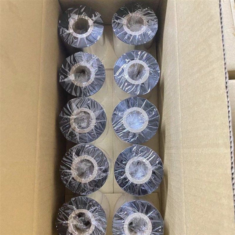 现货优质蜡基碳带增强碳带打印纸标签纸条码打印机热转印整箱色带