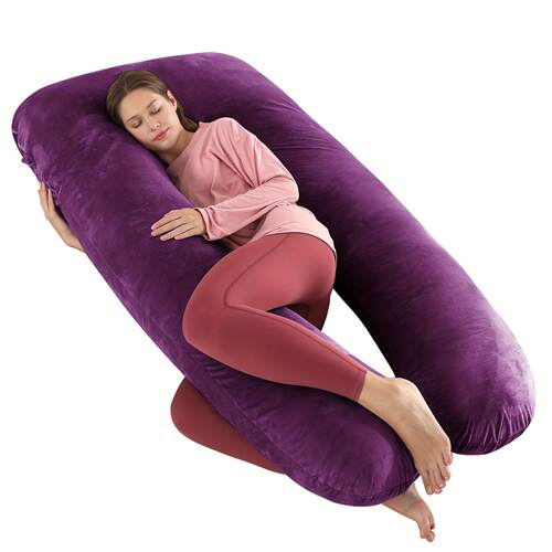 U shaped Pregnant women's Pillow Waist Protection Side跨境