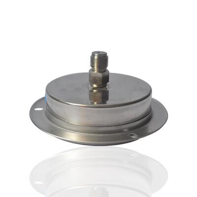供全钢超高压耐震压力表高压不锈钢压力表充油表YBN100ZT 100MPA