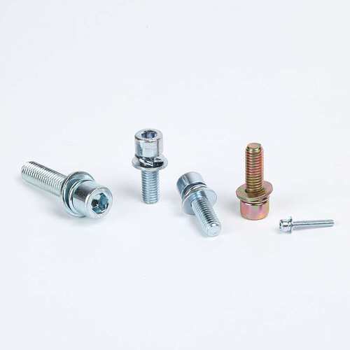 8.8级内六角平弹垫组合螺丝M3X6—M12X45规格齐全GB70.1加平弹垫