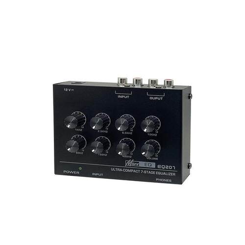紧凑型EQ207 七段均衡器车载家用发烧人声K歌KTV效果器音频处理