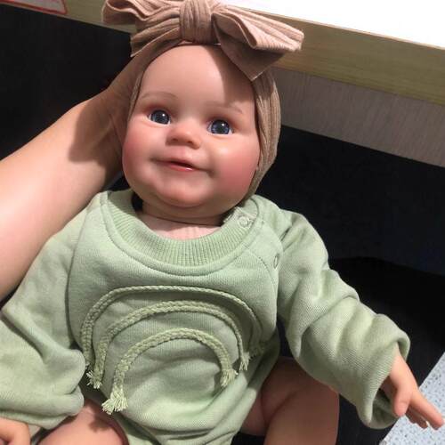50厘米布身体可爱仿真娃娃Maddie 手绘头发 跨境电商货源 一件