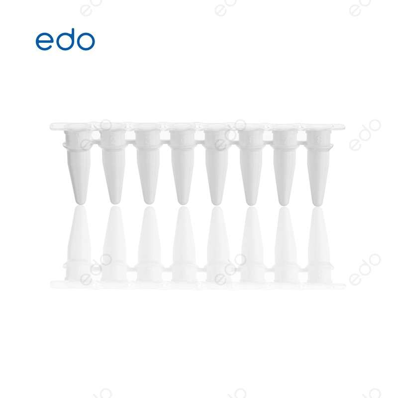 3310123 Virya? 0.1mlPCR 8联排管盖孔型平盖透明管