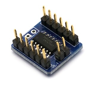 电平转换模块反相器电平反向器74HC04模块6位反相器转换模块