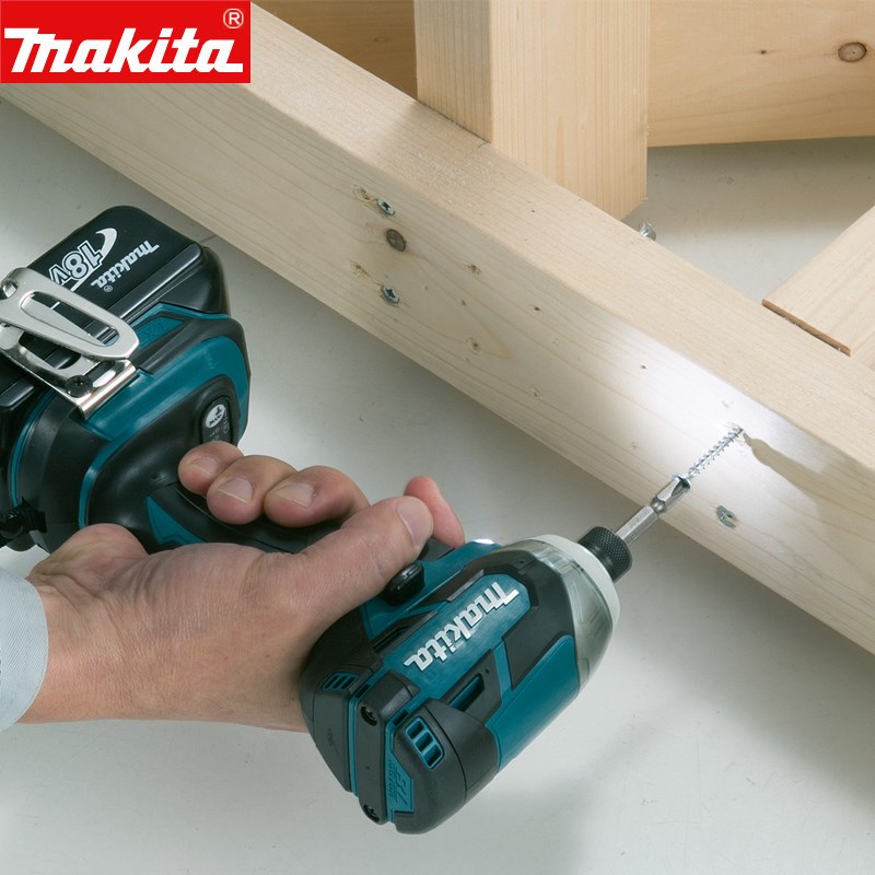 日本makita牧田DTD148充电起子机无刷电动螺丝刀冲击螺丝批电改锥