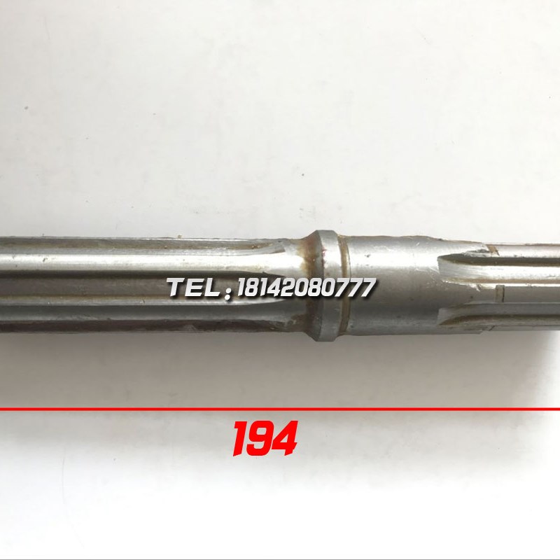 沈阳机床厂CA6140机床配机7014进给箱轴花键轴L194 6286 D30/35