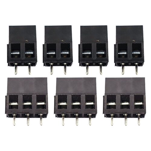 端子排Pcb端子螺钉型Dg/Kf128-2P/3/4/5/14P间距5.0mm可拼接