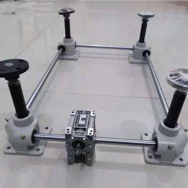 齿轮齿条丝杆升降机SP500SP900电动手摇高速齿条同步升降器平台