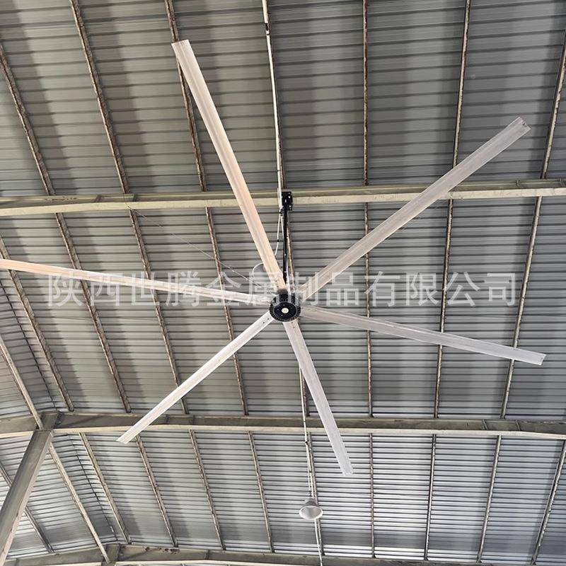 工业扇大扇间厂房QML车降温大型永磁风仓库大风力大功率节能电吊