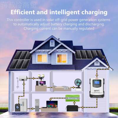 1MPPT 30A2V24VV3V48V60V7296V30A460制A60A80A100A MPPT太阳能光