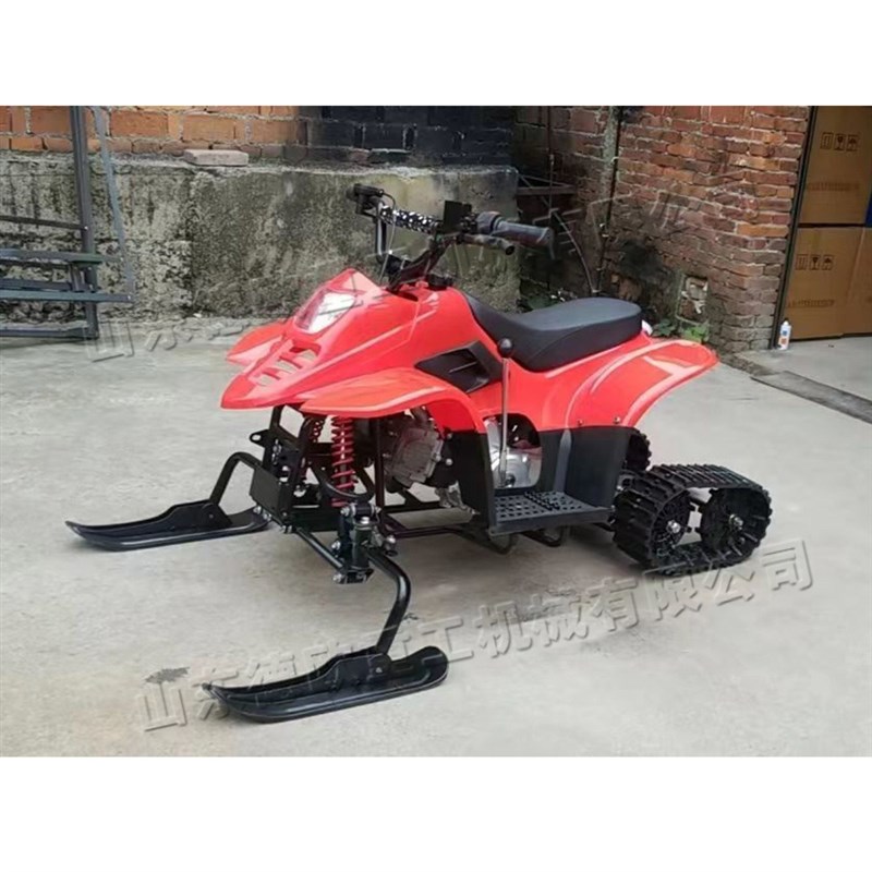 滑雪场履带户外雪地车 小型电动雪地代步车 钢架结构冰上摩托车
