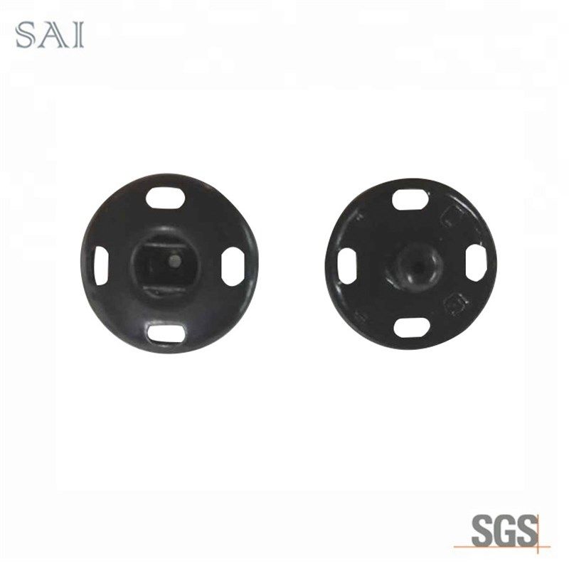 共得乐G510铜按扣暗扣圆形揿纽金属纽扣弹簧扣子母扣纽扣环保过检