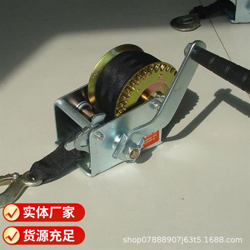 厂家供应 手摇卷扬机 手摇绞车 安装方便快速 带有枢轴式操作手柄