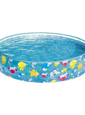 Bestway55028海洋球池硬胶水池儿童戏水池家庭游泳池硬质水池鱼池