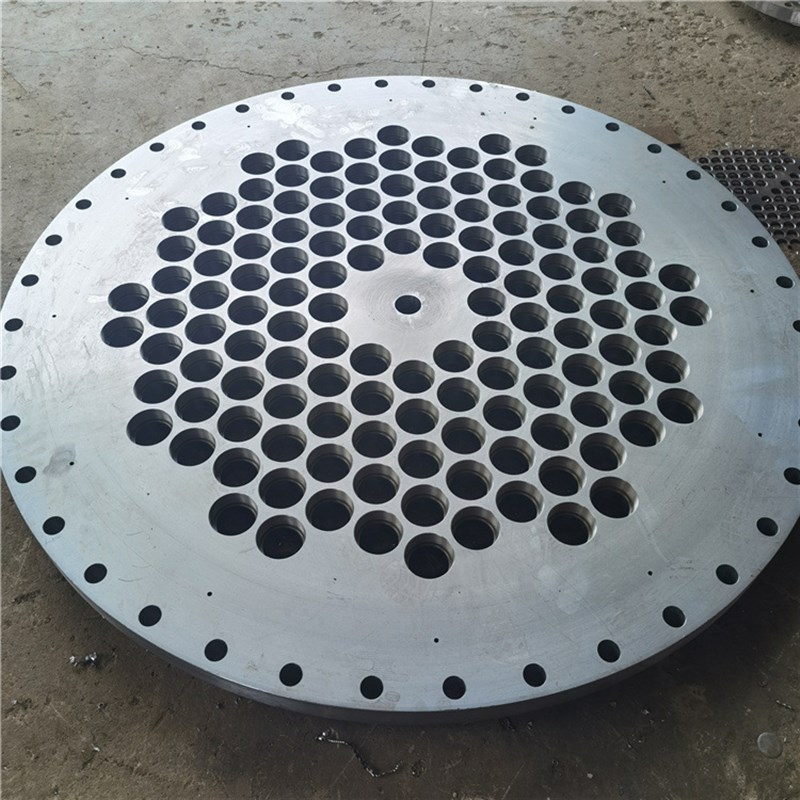 碳钢大口径厚壁管板 不锈钢304L筛孔管板 高压合金钢管板折流板