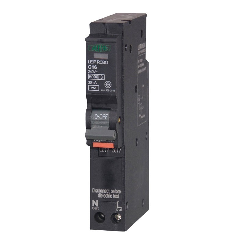 RCBO漏电断路器 空气开关家用空开电闸开关2P 16A 32A 40A 63电闸