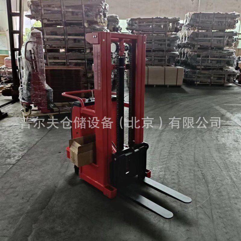 半电动平衡重堆高车 无支腿 叉车