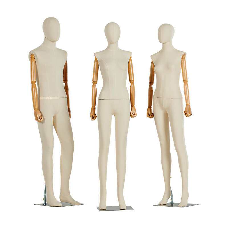 全身包布模特道具女装展示架韩版服装店橱窗假人活动手模特架子