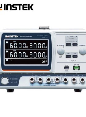 固纬GPE-3060/6030多通道线性直流稳压电源独立的隔离输出通道