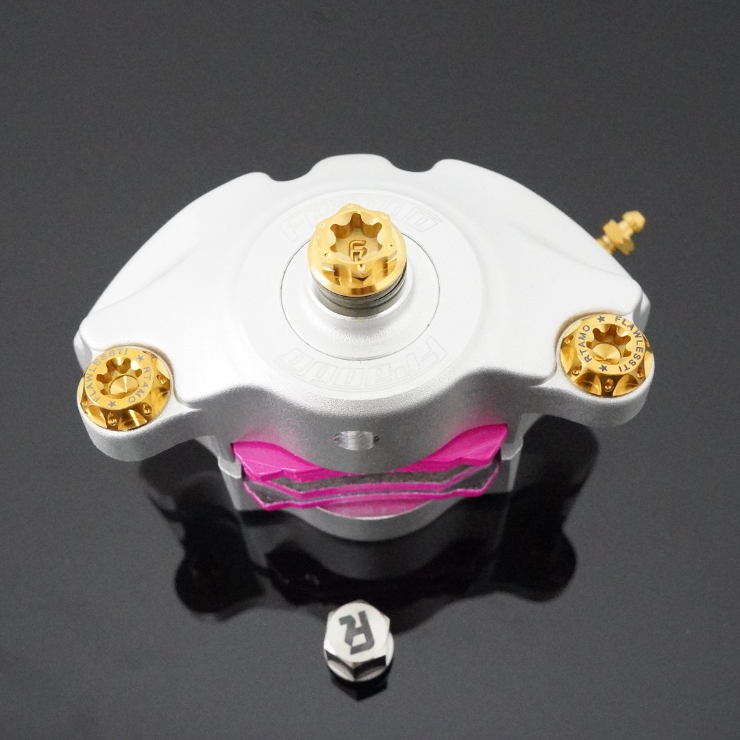 瑞莫 车力屋FCF684 FCC684M螃蟹卡钳钛合金螺丝套装防盗版4颗套装