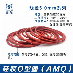 215 5mm 185 200 205 195 180 190 220 硅胶O型密封圈170 210 175