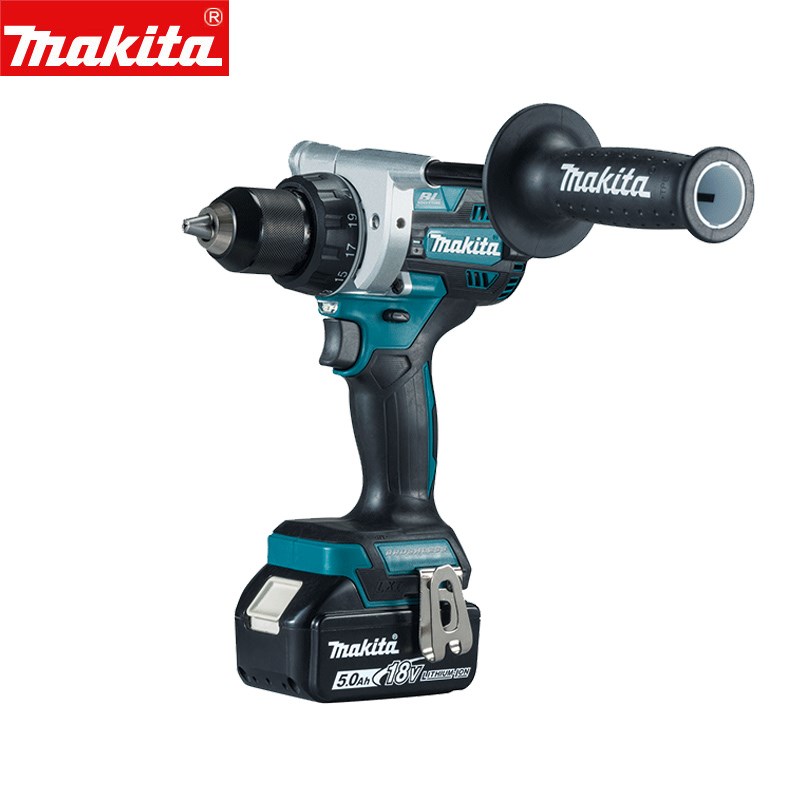 Makita牧田DDF486充电钻家用无刷多功能电钻18V电动调速起子机