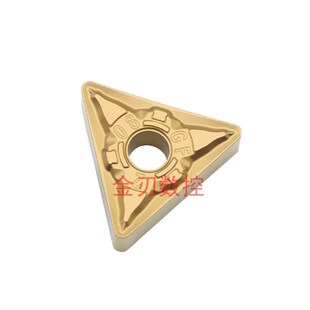 三角形数控车刀片TNMG160404 160408-GF外圆刀粒45#钢A3调质锻打