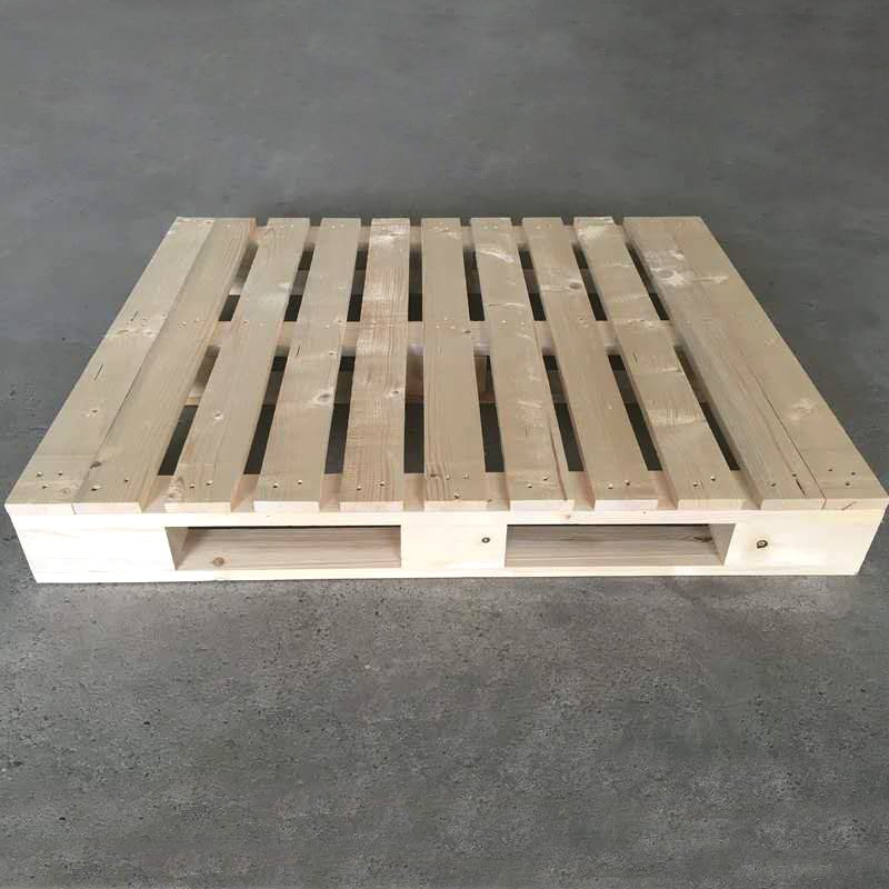 四面进叉实木卡板栈板 免熏蒸物流木托盘仓库货物周转木托板