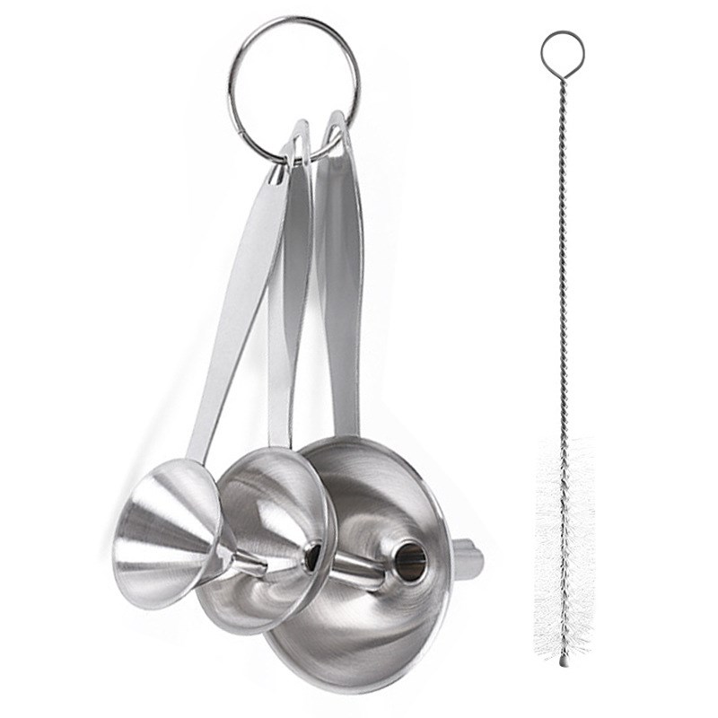 厨房倒油斗小号酒漏酒吊提子打漏斗家用不锈钢大小口径酒器酒新品