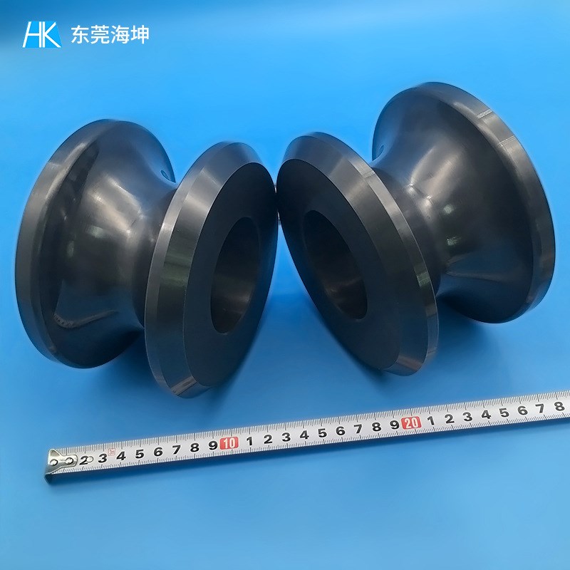 耐高温陶瓷辊轮 耐磨绝缘陶瓷导向轮 高强度耐压氮化硅轧辊轮