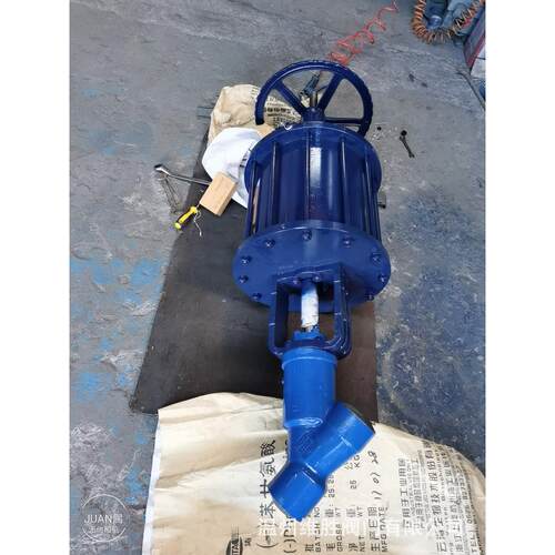 气动疏水阀 J665Y-P54/140V DN50 ZMQS气动Y型疏水调节阀
