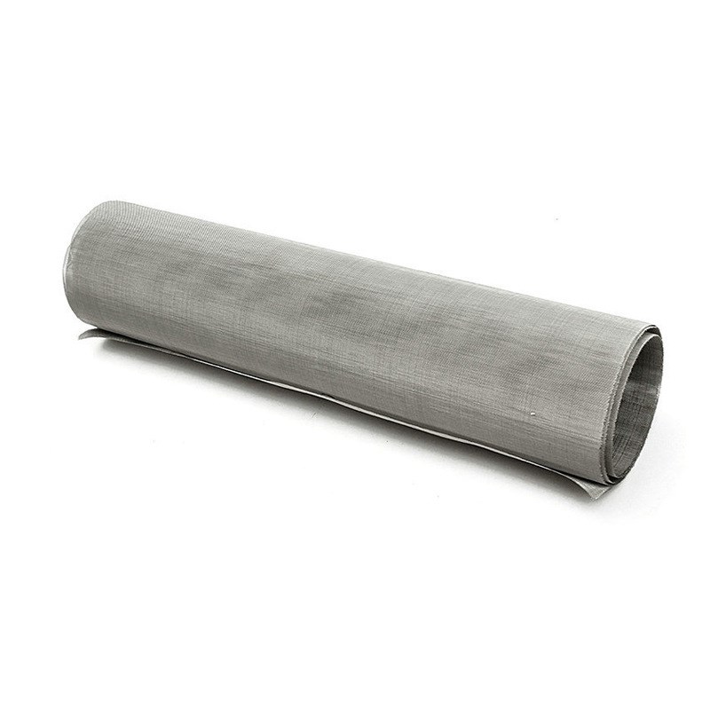 100-2000高目数筛网装饰不锈钢丝网卷密纹编织316L不锈钢过滤网布