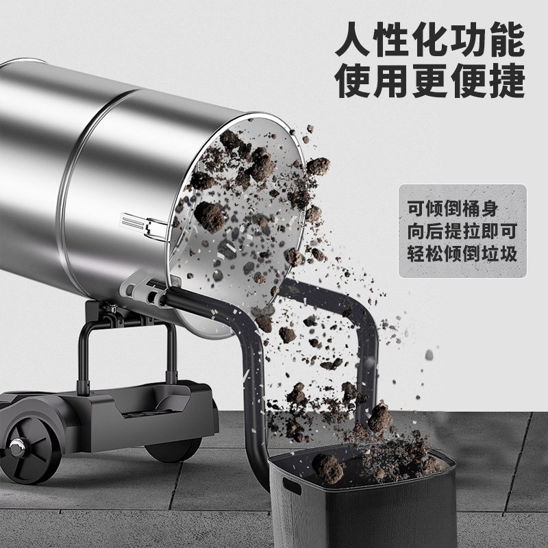 吸尘器工业用商用大型工厂车间粉尘大吸力强力大功率吸水吸尘机